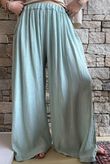 Cyril Crinkelle Wide Leg Pant Sage
